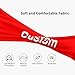 Generic Custom Sport Headband for Men Women Personalized Sweatband Add Your Text Photo Fashion Custom Bandana Personalized Gifts Custom Headbands for Cycling, Style 3, Red