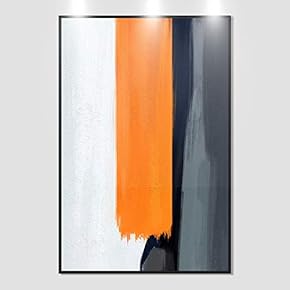 SIGNWIN Framed Canvas Wall Art Abstract Colorful Painting...