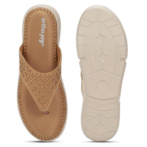 Image of ORTHO JOY doctor Fancy Slipper for women || Orthopedic Women's Fancy Sandal For Women