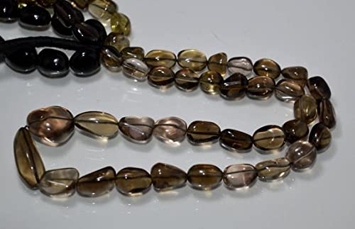 Fil de Quartz Fumé LKBEADS : Donnez une Âme Authentique et de la Douceur à Vos Créations Mode