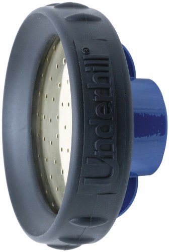 Underhill SHN-10 RainPro Solid Metal Showerhead Hose Nozzle, 1-Inch Hose Thread