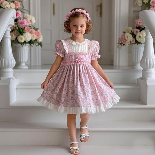 Image of Flaryzone Girls Sandals Open Toe Summer Flats Dress Sandals Shoes Toddler /Little Kid