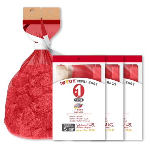 Red Rocket Pets 30pcs Refill Bags for Kitty & Doggy