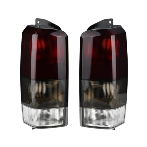 Feux arrière XJ haut de gamme compatible Jeep 1997-2001 lentille renforcée