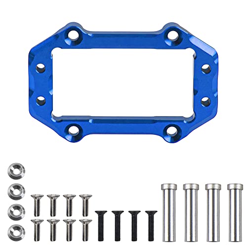 Sharegoo Metal Steering Servo Mount Set Compatible With Arrma 1/8 Kraton 6S Outcast Senton Talion Typhon Blx Rc Car Upgrade Parts (Blue) #TOP7