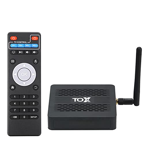 Android 11.0 TV Box 4GB RAM 32GB ROM Amlogic S905W4 2.4G / 5G Dual WiFi Bluetooth 4.2, Soporte para Reproductor Multimedia 3D 8K UHD Videos USB 2.0 Decodificador,4gb+32gb