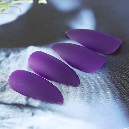 Brishow Künstliche Nägel in Salon-Qualität, Gefälschte Nägel 100 Stück für Damen und Mädchen – Bild 5
