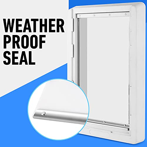 image for Evergreen Pet Supplies - Weatherproof XL Replacement Dog Door Flap - 9