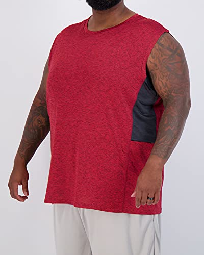 Image of Mens Big and Tall Active Dry Fit Tank Top