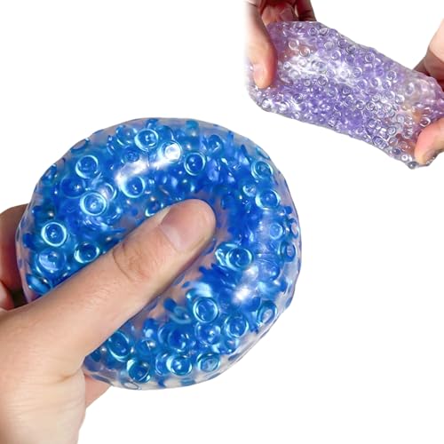 スクイーズボール 2点セット グレープボール 色ランダム発送 シリコン 玩具 おもちゃ fidget toy かわいい おもしろ 触感 減圧 面白いデザイン イライラ解消グッズ 洗える 子供 大人兼用 (2点セット)