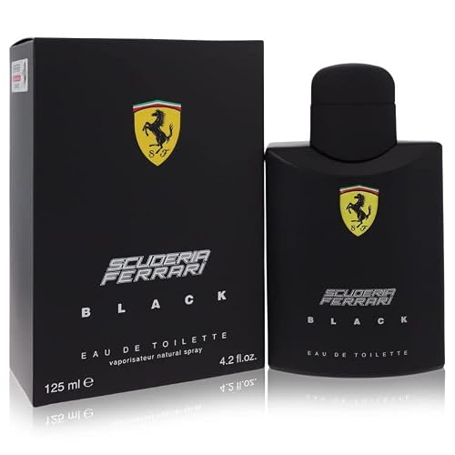 Ferrari Scuderia Black Cologne By Ferrari Eau De Toilette Spray 4.2 Oz #TOP12
