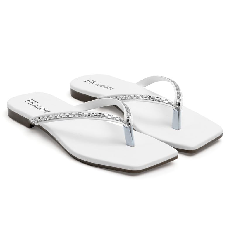 Women's Flats – Elegant Slip-On Sandals for Wedding & Party|FK_809_TEN FLAT-P4-image-40