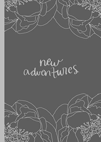 New Adventures: An Undated Doodle Planner Horizontal Layout (B6 Sized Notebook)