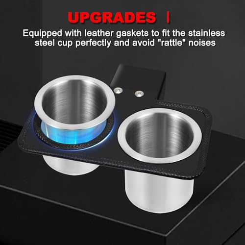 Portavasos para Chevy/GMC C/K 73-87/91 Ajustable con 2 Vasos miniatura 3