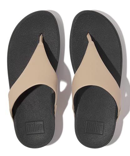 Image of FitFlop Women's Flip Flop Sandal, Latte Beige, 8