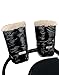 7 A.M. Enfant Polar Warmmuffs Stroller Gloves with Universal Fit (Black Polar)