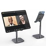 Inifispce Tablet Stand for Desk, Adjustable Aluminum iPad Stand, Tablet Stand Holder for 4.7''- 13'' Screen Microsoft Surface Pro Series, iPad Pro 11/12.9, iPad, iPad Mini, iPad Air (Dark Grey)