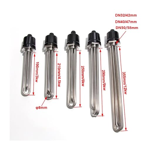 Élément chauffant à eau en inox SS304 pour chauffe rapide - 3