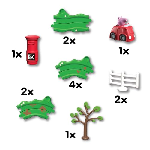 Coffret virée en voiture BANDAI Peppa Pig Whizz Arround COP8343 - vue 10