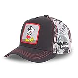 Gorra Hombre y Mujer Mickey, Gorra Trucker, Disney, Multi-Sport y Original, Negro , Talla única