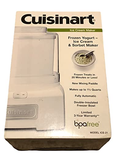 cuisinart ice cream maker 1 quart