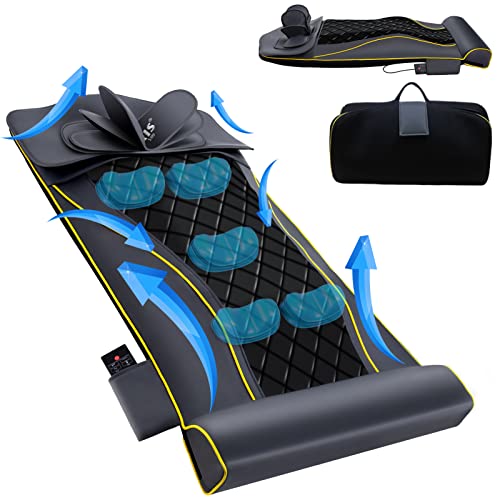 Cloris Back Strercher 4 Stretching Programs For Physiotherapy At Home, Back Stretching Electric Mat For Full Body & Back Relaxation, 3 Adjustable Intensities Yoga Stretching Mat #TOP5