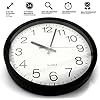 GOODS+GADGETS Reverse Running Wall Clock - Reverse Running East Frisian ...