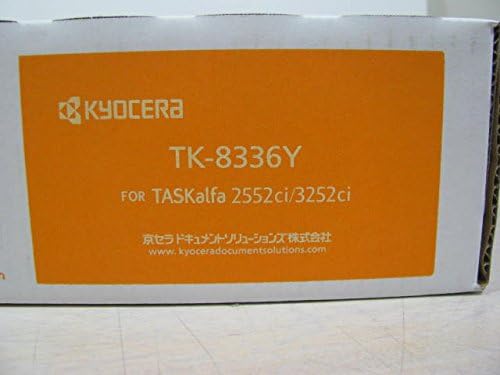 TK-8336Y イエロー　トナー　国内純正品　未使用　新品　TASKalfa 2552ci 3252ci