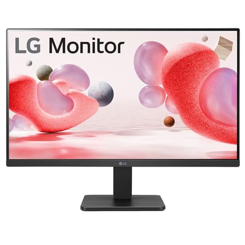 Image of LG 24MR400 24 Inch (60.4cm) IPS FHD Monitor 1920 x 1080,AMD FreeSync, 100Hz, sRGB 99% Typ(CIE1931), Black Stabilizer, Virtual Borderless, Flicker Safe, Reader Mode,OnScreen Control, HDMI,VGA (Black)