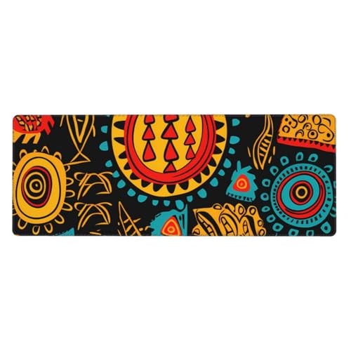 Tapis de souris africain 80x30 cm pour éliminer les glissements