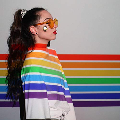 Fashiontats Modern Pride Temporary Tattoos | Pack Of 36 | Strength In Solidarity | Modern Pride Lips, Hearts & Equality Signs For Parades & Festivals | Skin Safe | Made In The Usa #TOP5