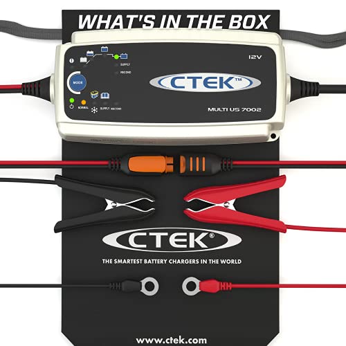 Ctek (56-353) Multi Us 7002 12-Volt Battery Charger,Black #TOP1