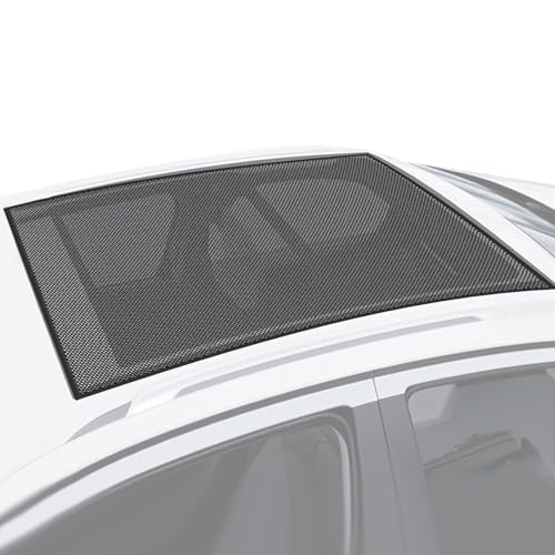 Dayysiuy Persiana para Techo Solar,Cubierta Magnética Transpirable para Techo De Coche - Visera De Protección para Verano, Viajes Diarios Y Familiares