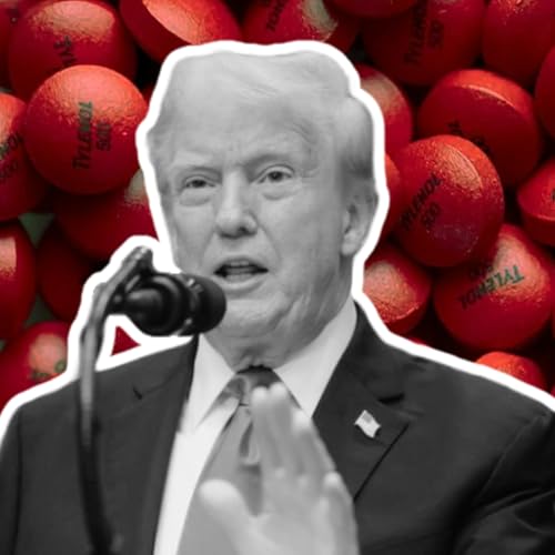 Page de couverture de Notoriously feeble President urges women to "tough it out"