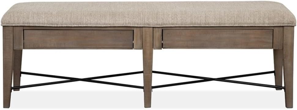 Magnussen Paxton Place Bench with Upholstered Seat