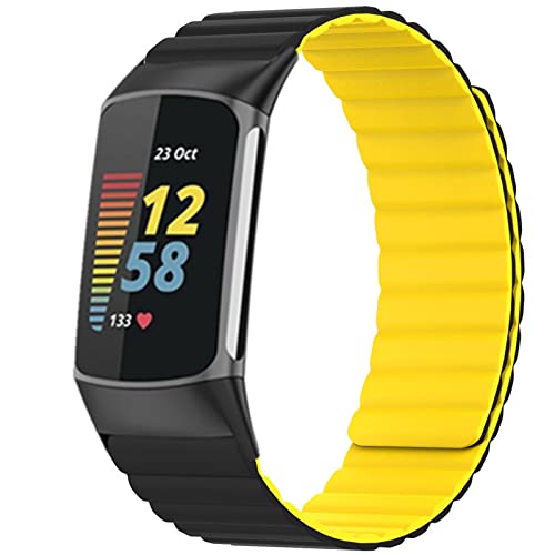 Cinturini Per Fitbit Charge 5/6 - Set Da 3 In Silicone Morbido, Per Uomo E Donna
