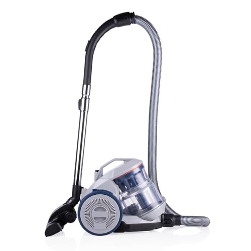 Dirt Devil Aspirateur sans Sac - DD2501 - 850W - Filtre HEPA 12 - Portée 7,5M - Brosse Combinée et Encastrée - Brosse à Parquet - 5,5KG - Bac à Poussière 1,5L -...