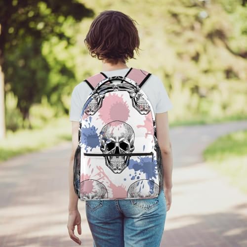Sac à dos de voyage décontracté multicolore pour ordinateur et cours