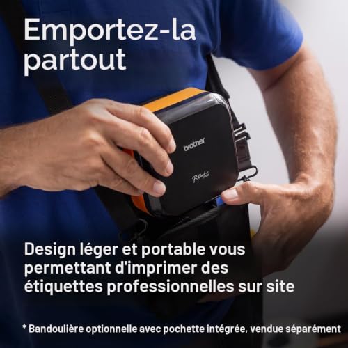 Brother P Touch PT E720BT Imprimante d'étiquettes transfert thermique Rouleau 2 4 cm 180 dpi jusqu'à 20 mmsec USB 2.0 Bluetooth - vue 10