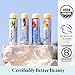 Sky Organics Organic Lip Balms With Beeswax for Lips, USDA Certified Organic, Four Assorted Flavors to Moisturize, Soothe & Soften, 4pk.