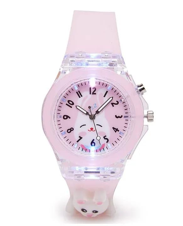 DEVIL 3D Rabbit Cartoon Kids Analog LED Watch | LED Luminous 7 Multicolour Glowing Disco Light | Unique Radium Silicone Strap | Childrens Best Unisex Birthday Return Gift | Suitable for boys and girls (B0D26C94D8) Amazon Price History, Amazon Price Tracker