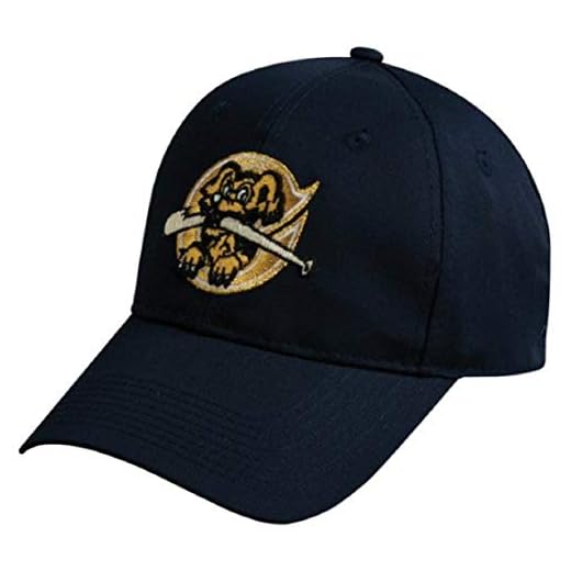 OC Sports Minor League Charleston Riverdogs Adjustable Baseball Hat (Adult - One Size Fits Most) Navy