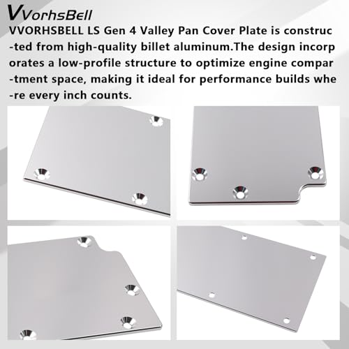 Image of LS Gen 4 Valley Pan Cover Plate Low Profile Carb Lifter Compatible with LSX LS3 DOD Chevy Gen IV 551646
