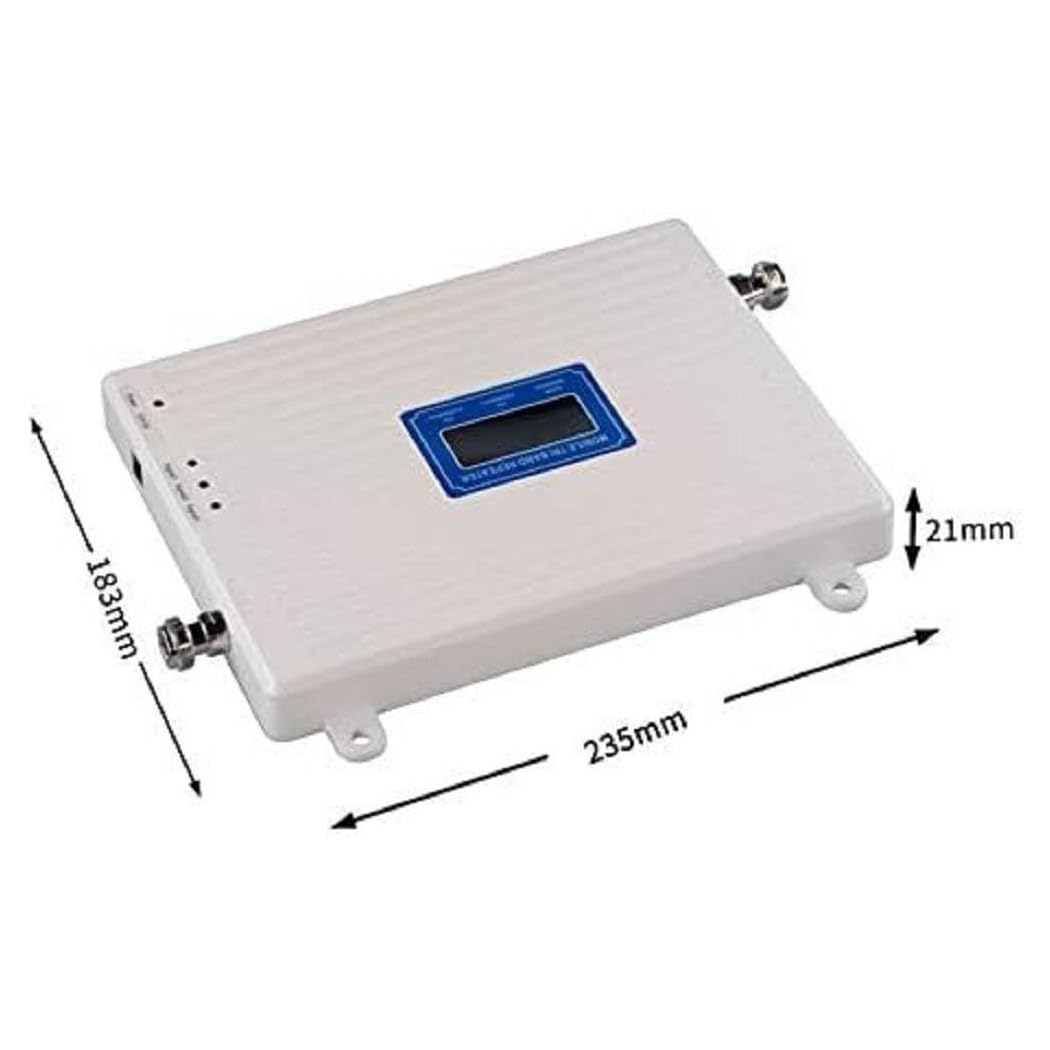 Trade Shop - Set Amplificatore Segnale Cellulare 2g 3g 4g LTE 900 1800 2100 MHz DCS Wcdma gsm