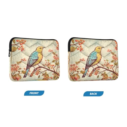 Funda para portátil diseño pájaro 13-14 pulgadas miniatura 2