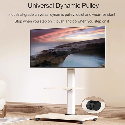 Soporte de TV portátil con ruedas para pantallas 32-75" miniatura 7