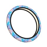 ウマ娘 プリティーダービー 車用 ハンドルカバー おしゃれ 滑り止め 汚れ防止 手触りよし アクセサリー 内装品 高級 軽自動車 軽 普通車 ステアリングカバー 滑り防止 オールシーズン対応