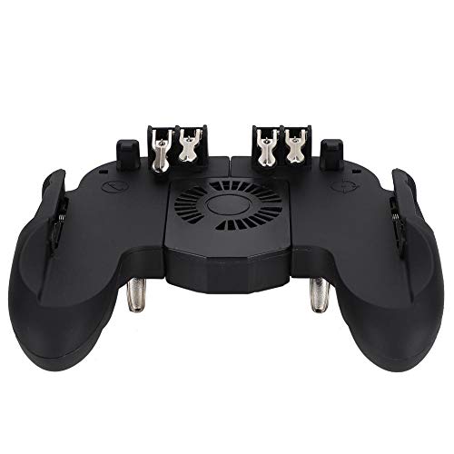Ouitble Disipador de calor para mando de videojuegos, mando para juegos en el móvil Mando de 6 dedos con ventilador para móviles de menos de 6,5 pulgadas - imagen 7
