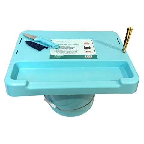 LEE FISHER SPORTS PLASTIC CUTTING BOARD, DURABLE 20" FOR FILLET FISH, CUT BAIT, MEAT FOR KITCHEN AND OUTDOOR, FIT ON A BUCKET OR ON FLAT SURFACE. Cover