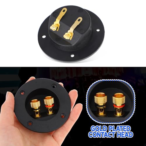 Terminal de Caja para Altavoz, 2 Pzas 3" 2-Way miniatura 4
